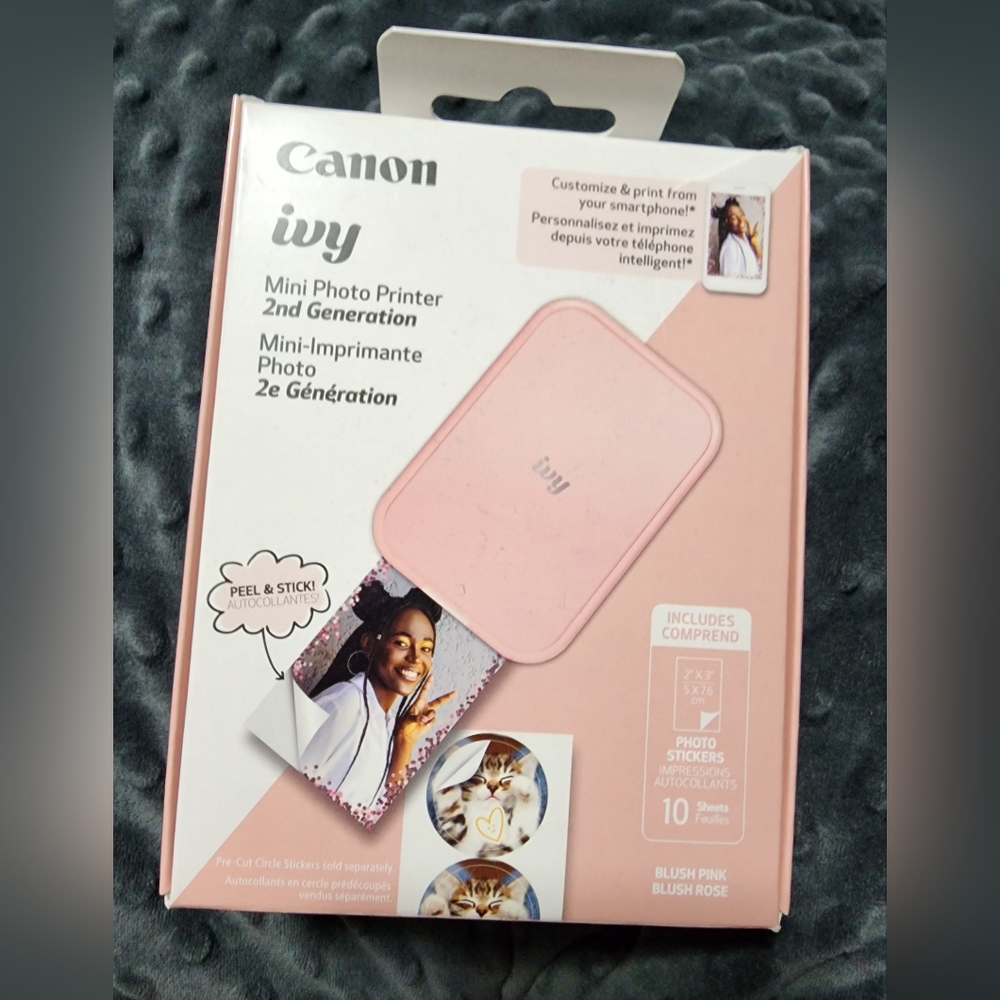 Canon Ivy Mini Photo Printer 2nd Generation